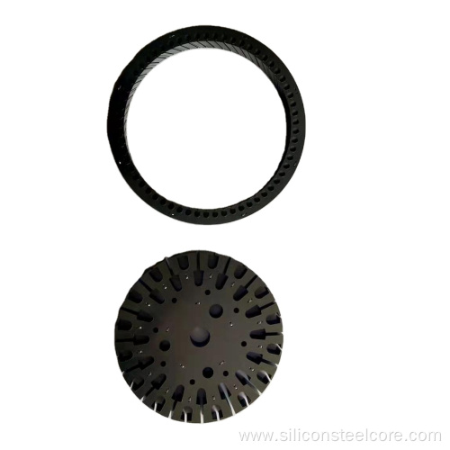 Motor Lamination /stator and rotor for 56" ceiling fan with Q1950 material 0.5 mm thickness steel 178 mm diameter